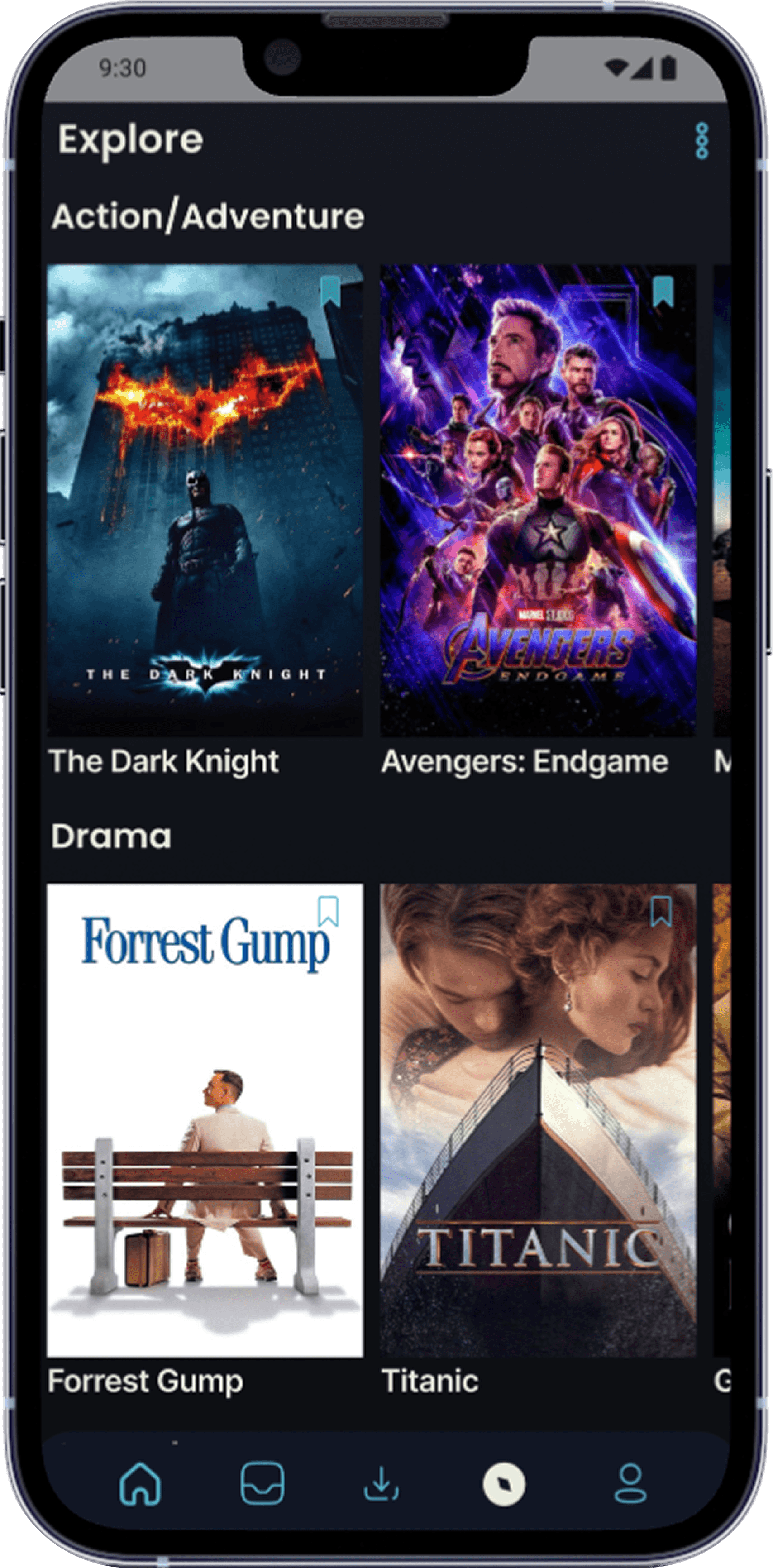 Mobile screen 3