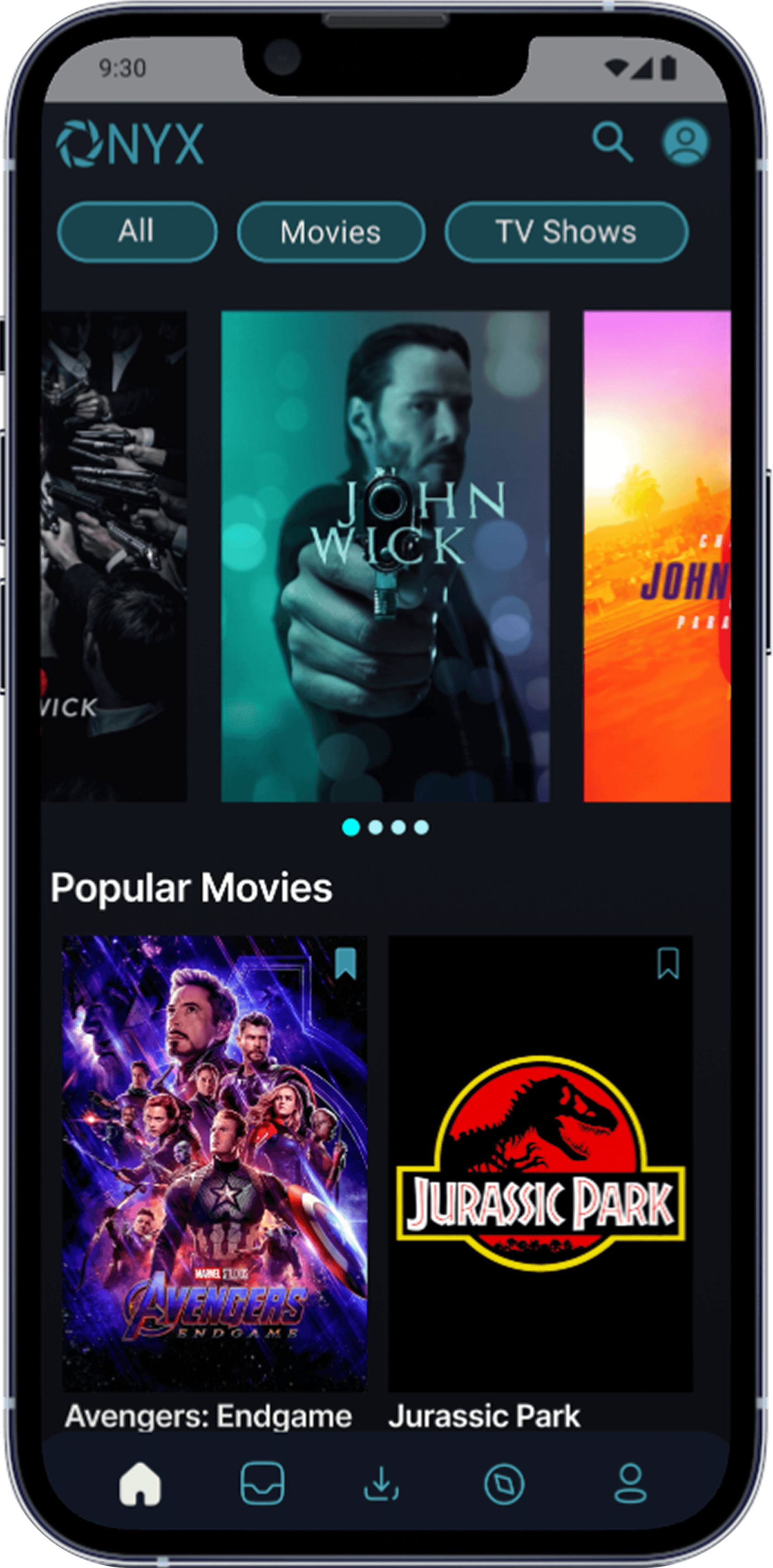 Mobile screen 1