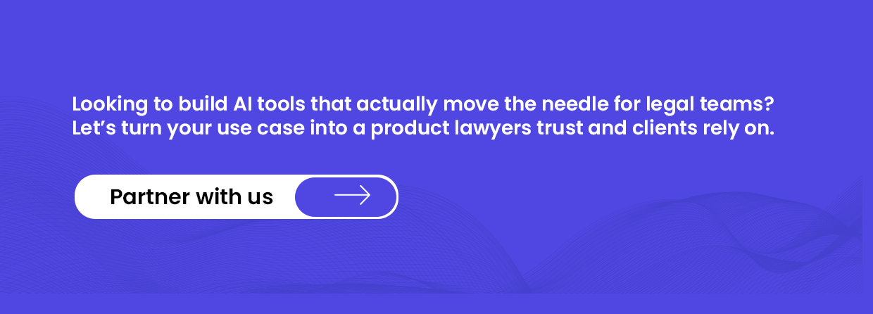 build AI tools for legal teams