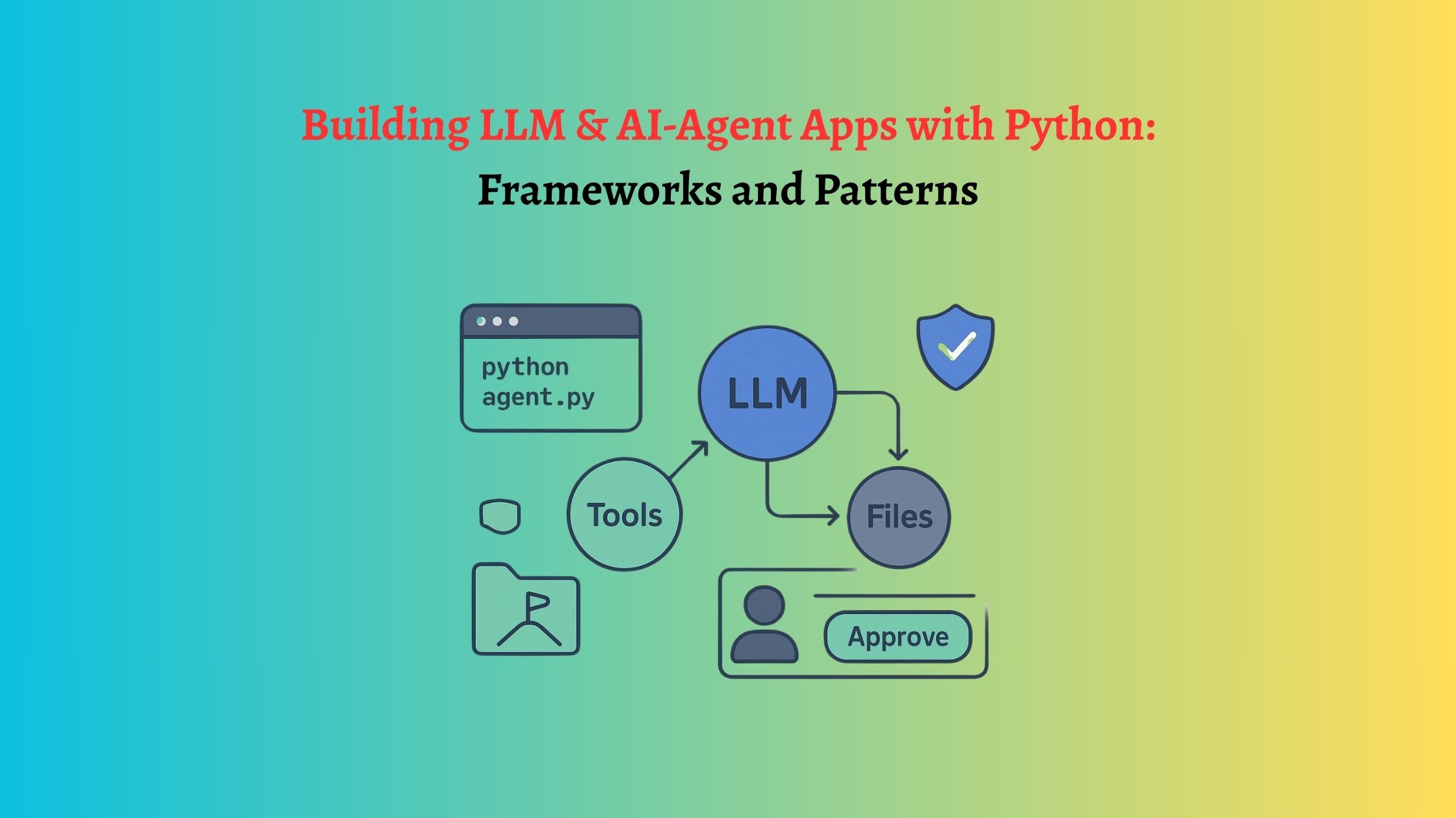 build llm applications with python